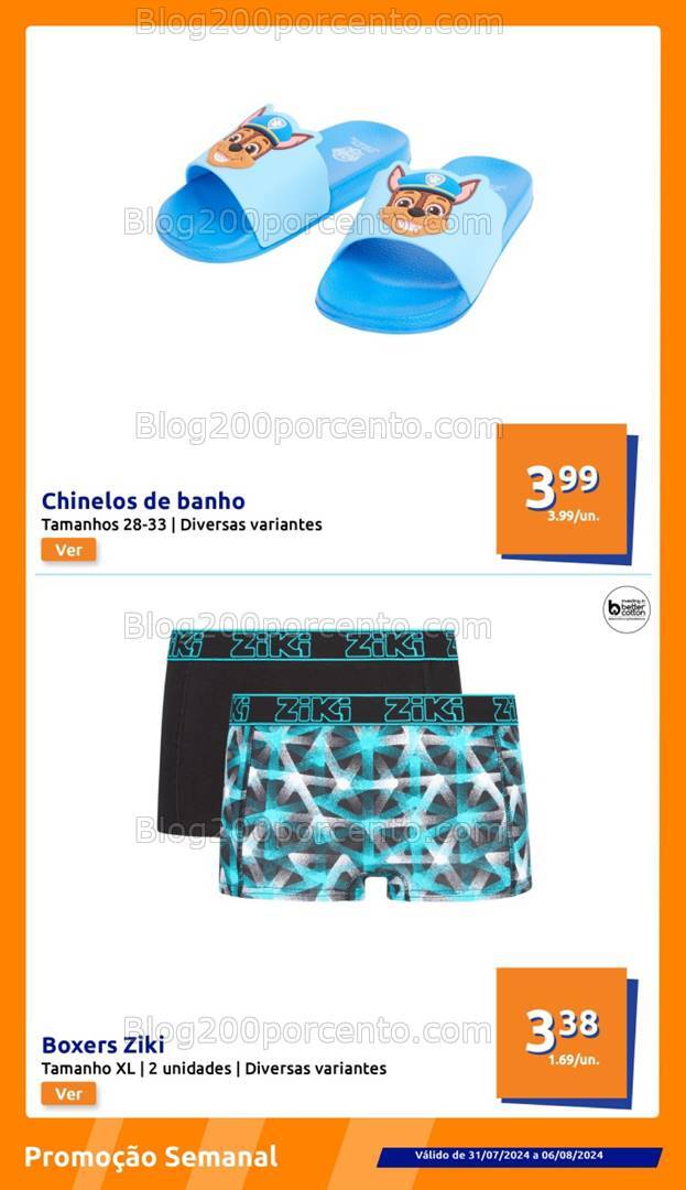 Antevisão Folheto ACTION Promoções de 31 julho a 6 agosto