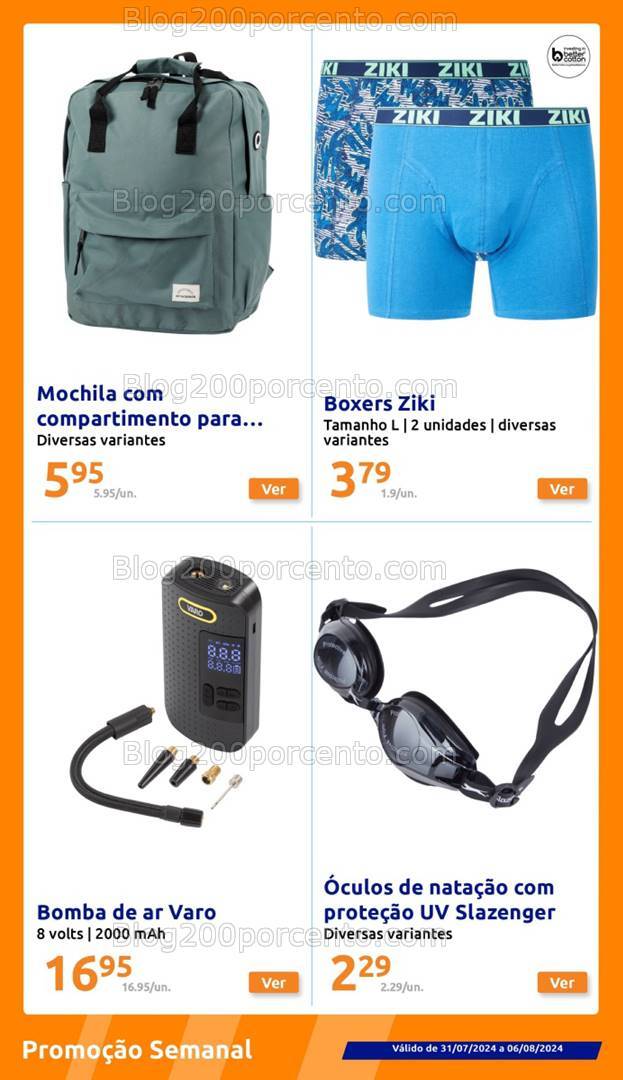 Antevisão Folheto ACTION Promoções de 31 julho a 6 agosto