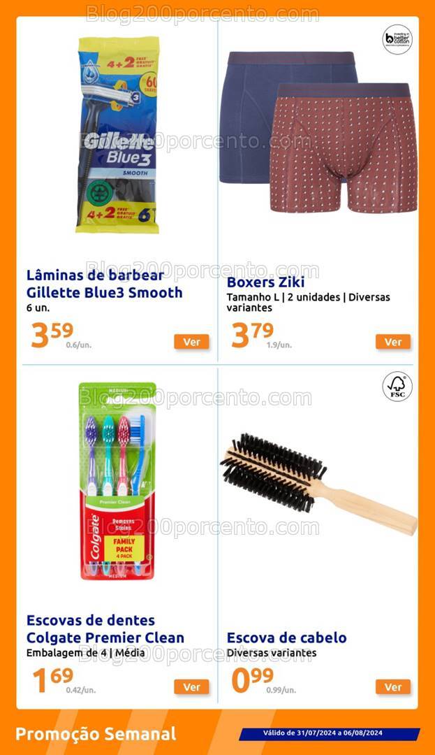 Antevisão Folheto ACTION Promoções de 31 julho a 6 agosto