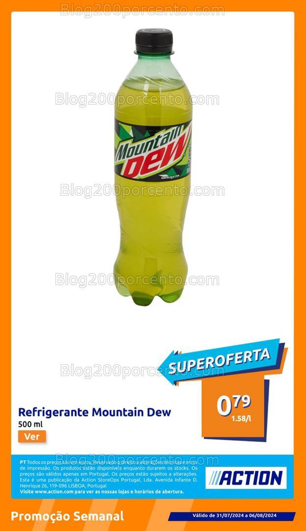 Antevisão Folheto ACTION Promoções de 31 julho a 6 agosto