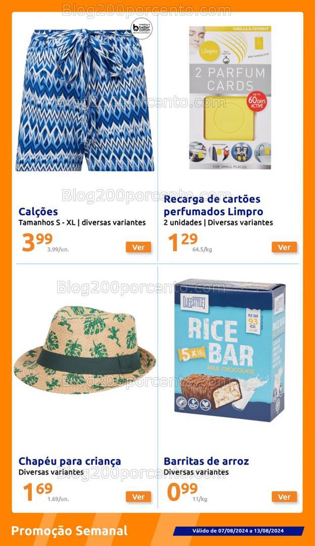 Antevisão Folheto ACTION Promoções de 7 a 13 agosto