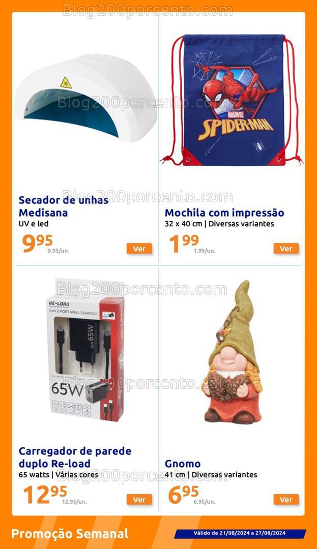 Antevisão Folheto ACTION Promoções de 21 a 27 agosto