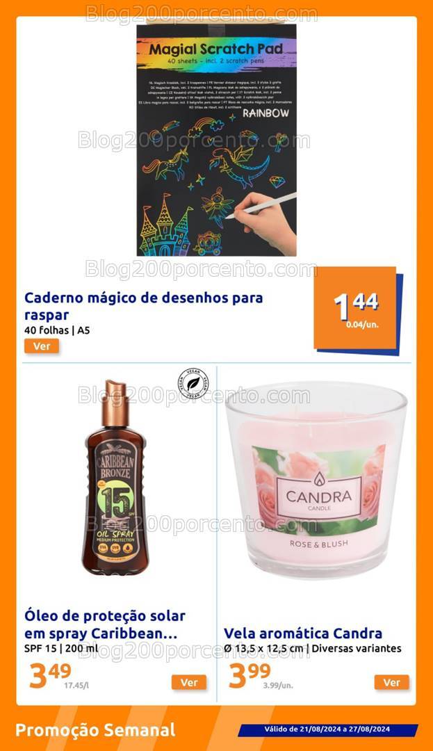Antevisão Folheto ACTION Promoções de 21 a 27 agosto