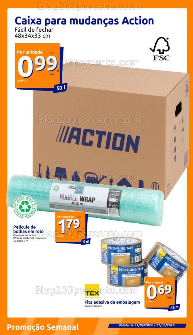 Antevisão Folheto ACTION Promoções de 21 a 27 agosto