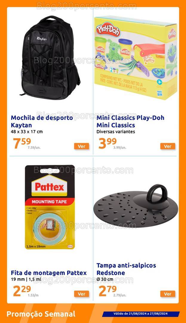 Antevisão Folheto ACTION Promoções de 21 a 27 agosto