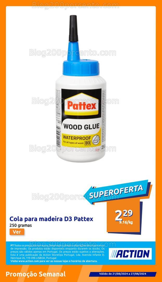 Antevisão Folheto ACTION Promoções de 21 a 27 agosto