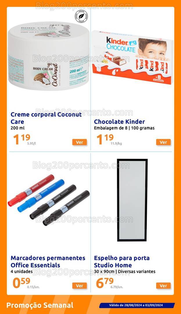 Antevisão Folheto ACTION Promoções de 28 agosto a 3 setembro