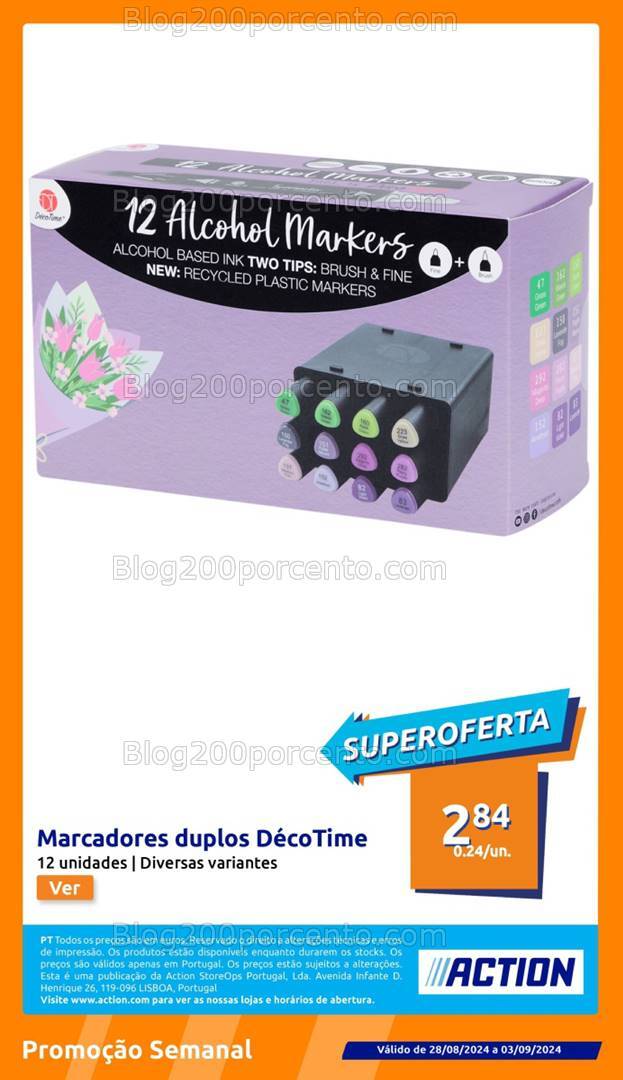 Antevisão Folheto ACTION Promoções de 28 agosto a 3 setembro