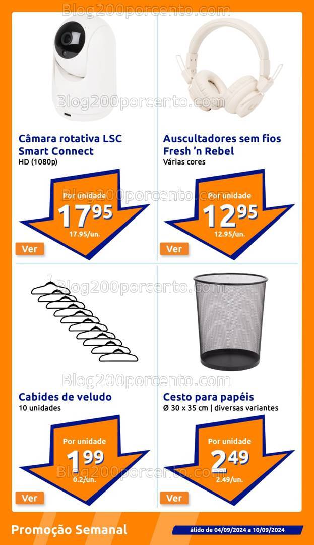 Antevisão Folheto ACTION Promoções de 4 a 10 setembro