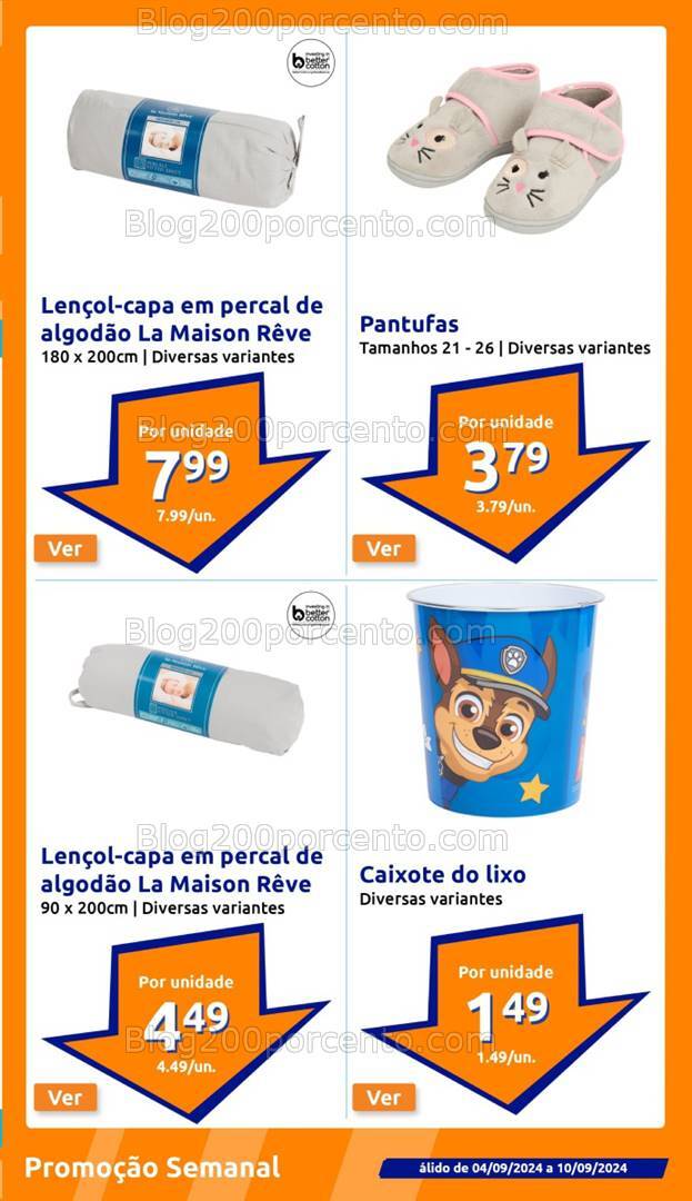 Antevisão Folheto ACTION Promoções de 4 a 10 setembro