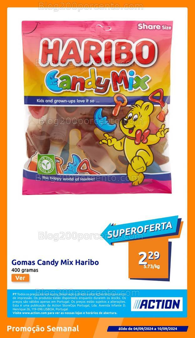 Antevisão Folheto ACTION Promoções de 4 a 10 setembro