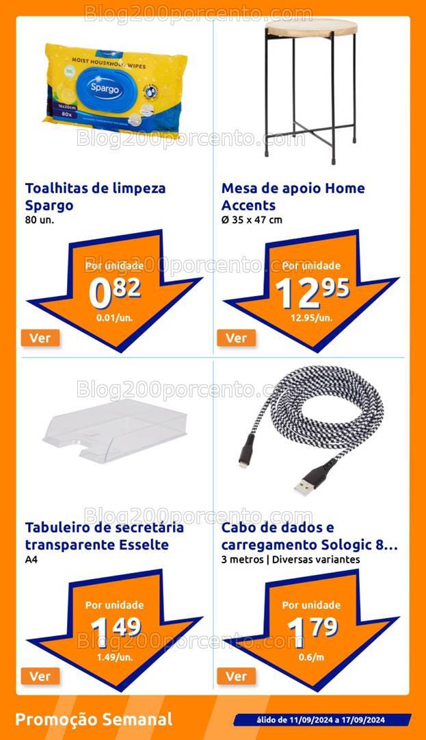 Antevisão Folheto ACTION Promoções de 11 a 17 setembro