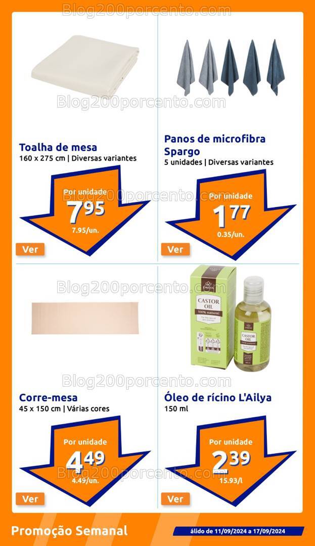 Antevisão Folheto ACTION Promoções de 11 a 17 setembro