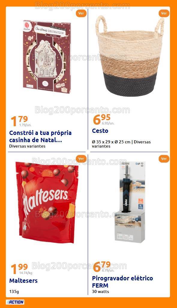 Antevisão Folheto ACTION Promoções de 11 a 17 dezembro