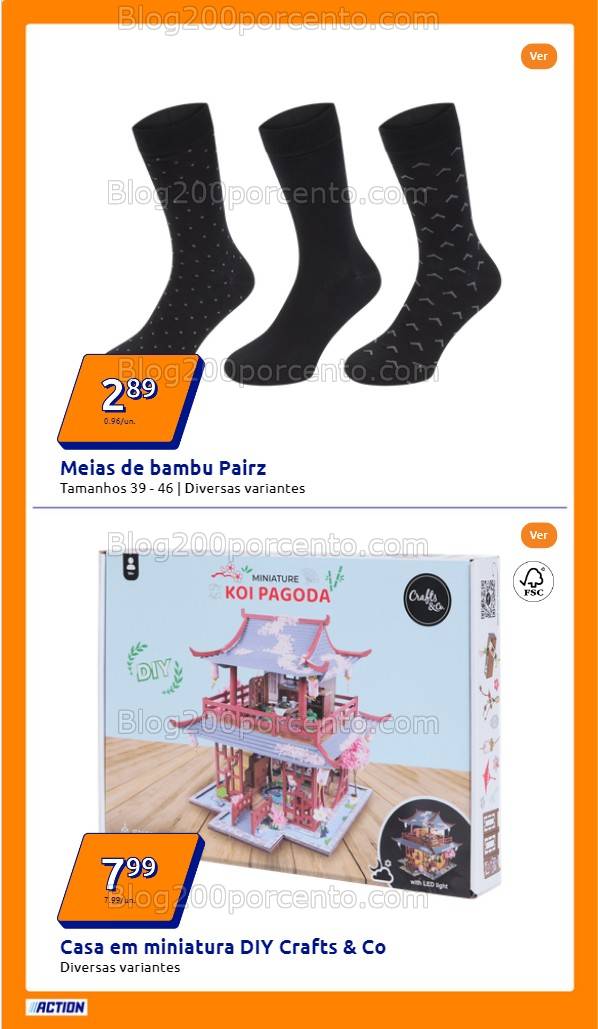 Antevisão Folheto ACTION Promoções de 12 a 18 fevereiro