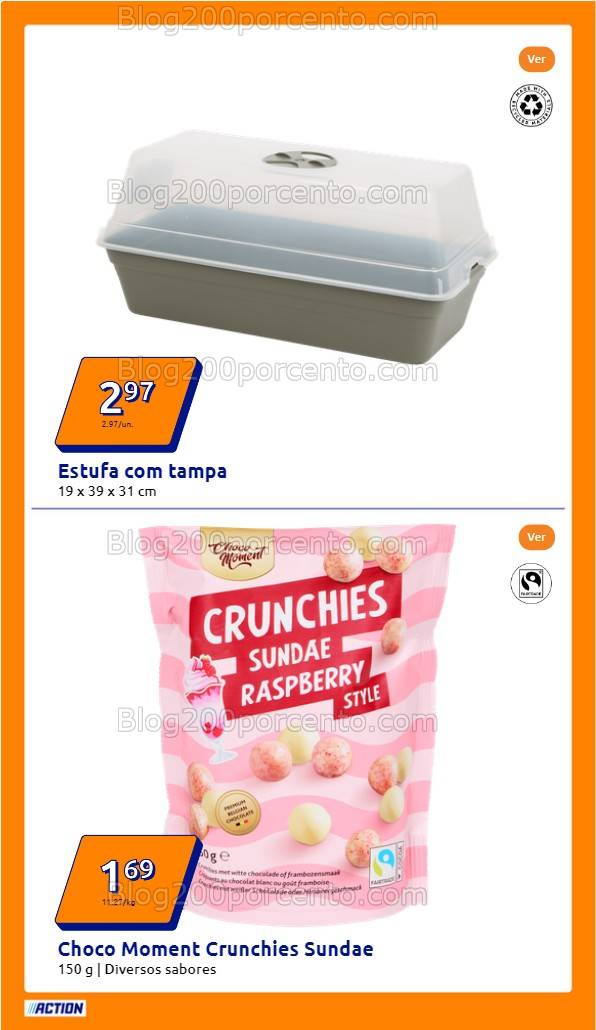 Antevisão Folheto ACTION Promoções de 12 a 18 fevereiro