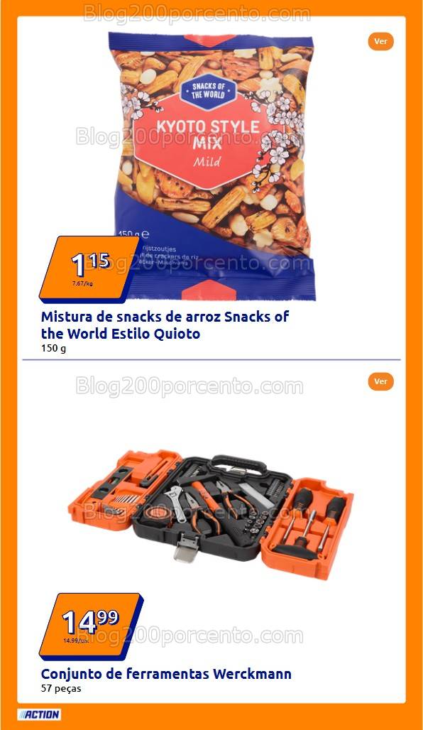 Antevisão Folheto ACTION Promoções de 12 a 18 fevereiro