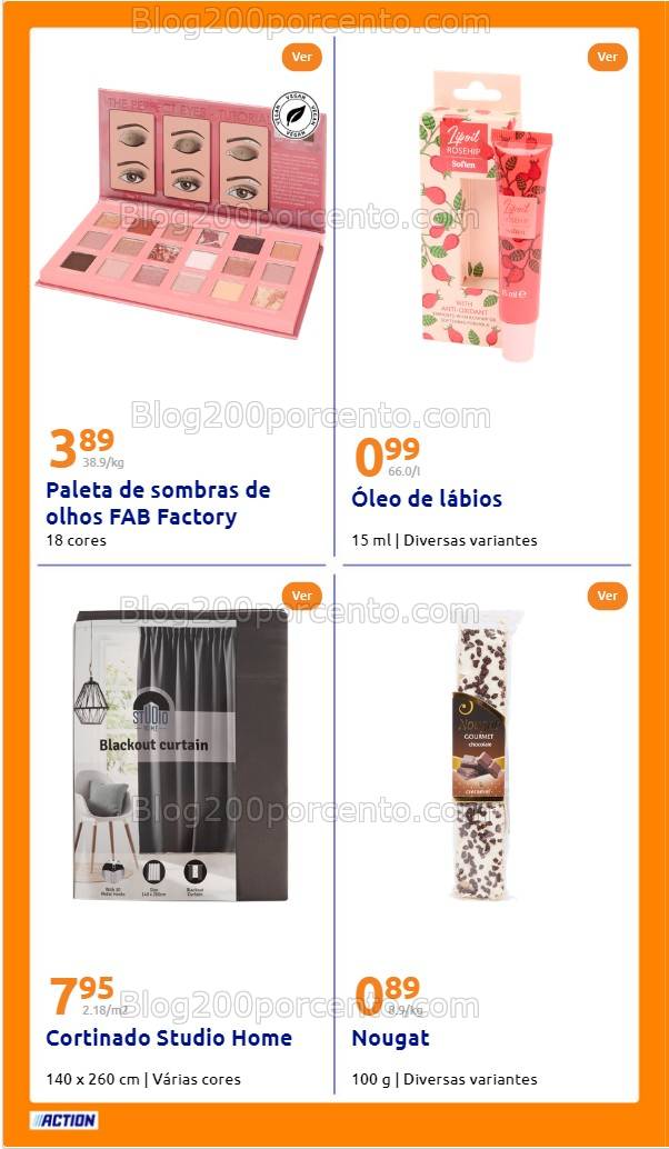 Antevisão Folheto ACTION Promoções de 12 a 18 fevereiro