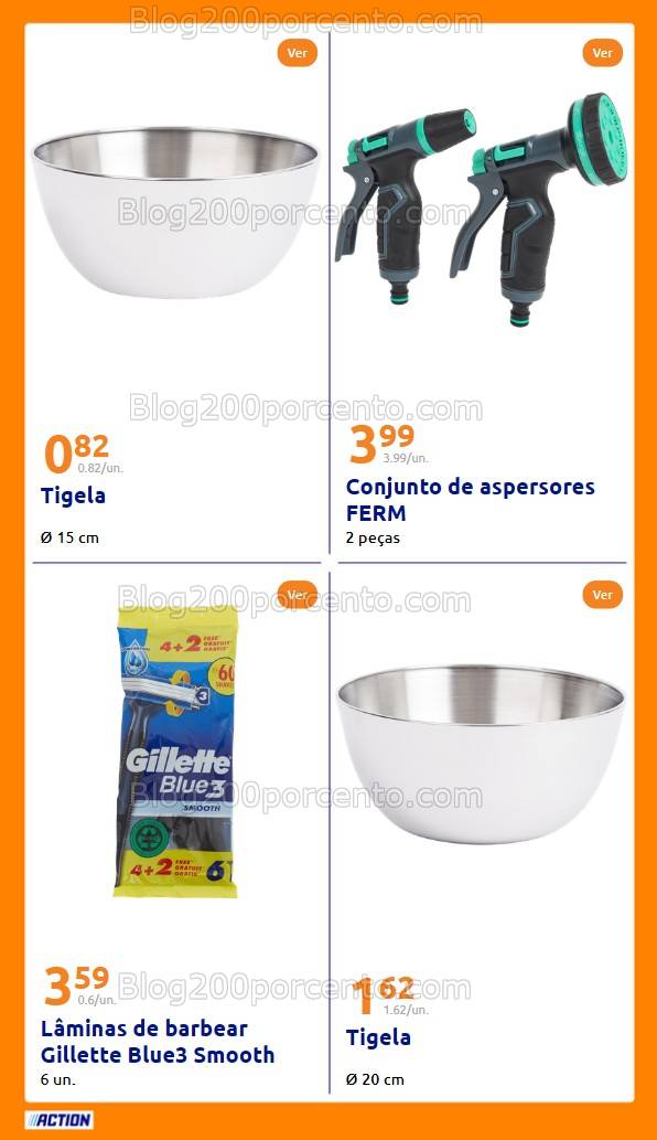Antevisão Folheto ACTION Promoções de 16 a 22 abril