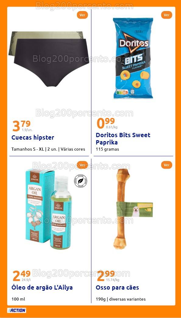 Antevisão Folheto ACTION Promoções de 16 a 22 abril