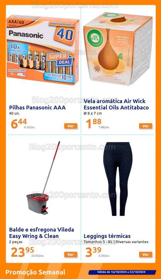 Antevisão Folheto ACTION Promoções de 16 a 22 outubro