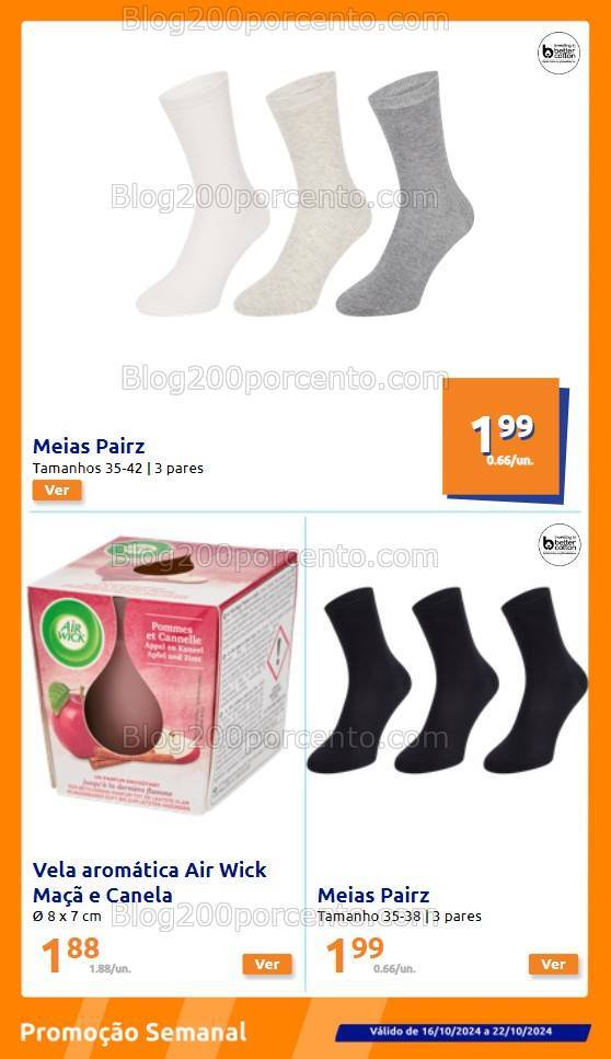 Antevisão Folheto ACTION Promoções de 16 a 22 outubro