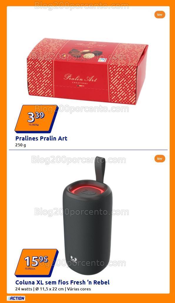 Antevisão Folheto ACTION Natal Promoções de 18 a 24 dezembro