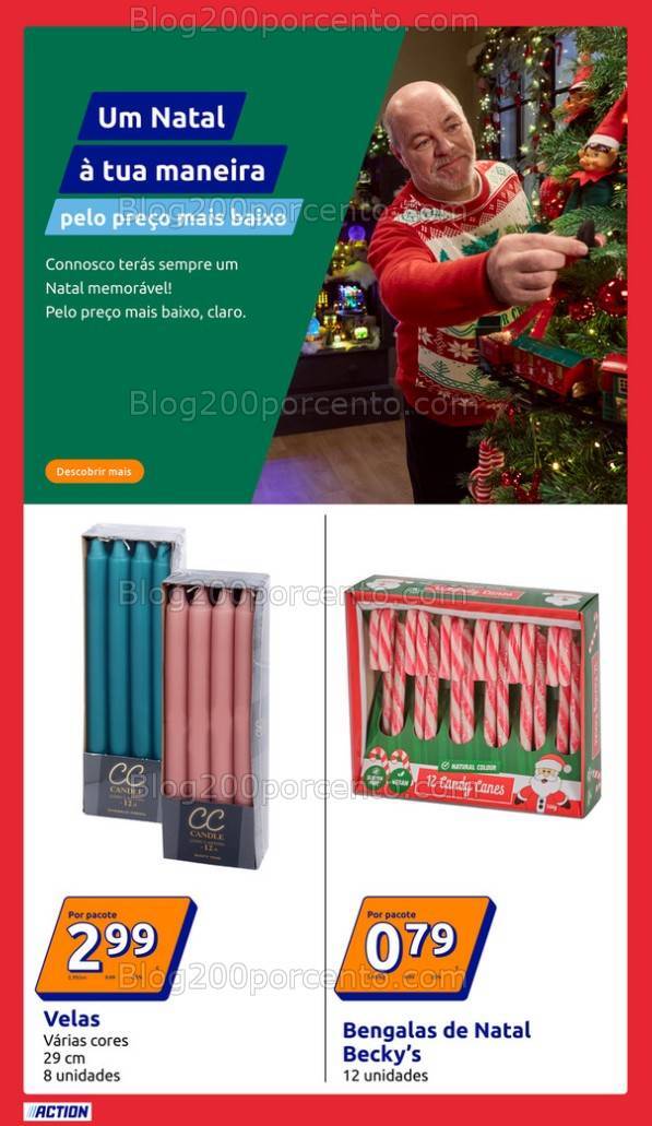 Antevisão Folheto ACTION Natal Promoções de 18 a 24 dezembro