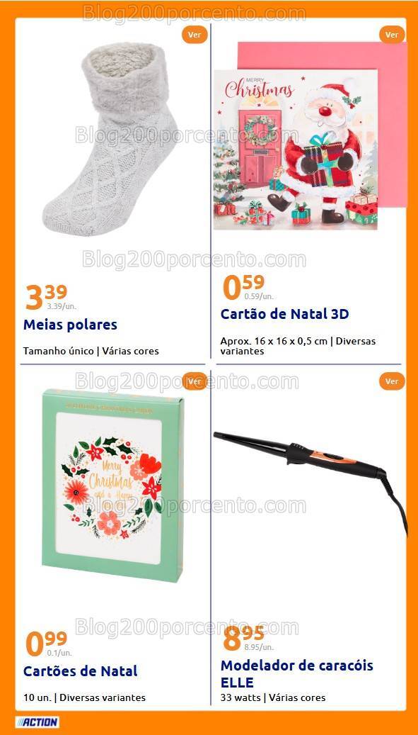 Antevisão Folheto ACTION Natal Promoções de 18 a 24 dezembro