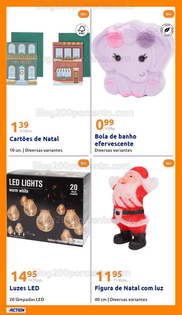Antevisão Folheto ACTION Natal Promoções de 18 a 24 dezembro