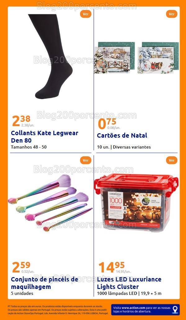 Antevisão Folheto ACTION Natal Promoções de 18 a 24 dezembro