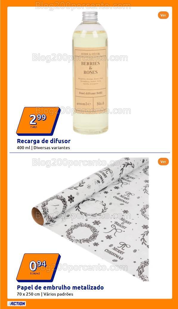 Antevisão Folheto ACTION Promoções de 25 a 31 dezembro