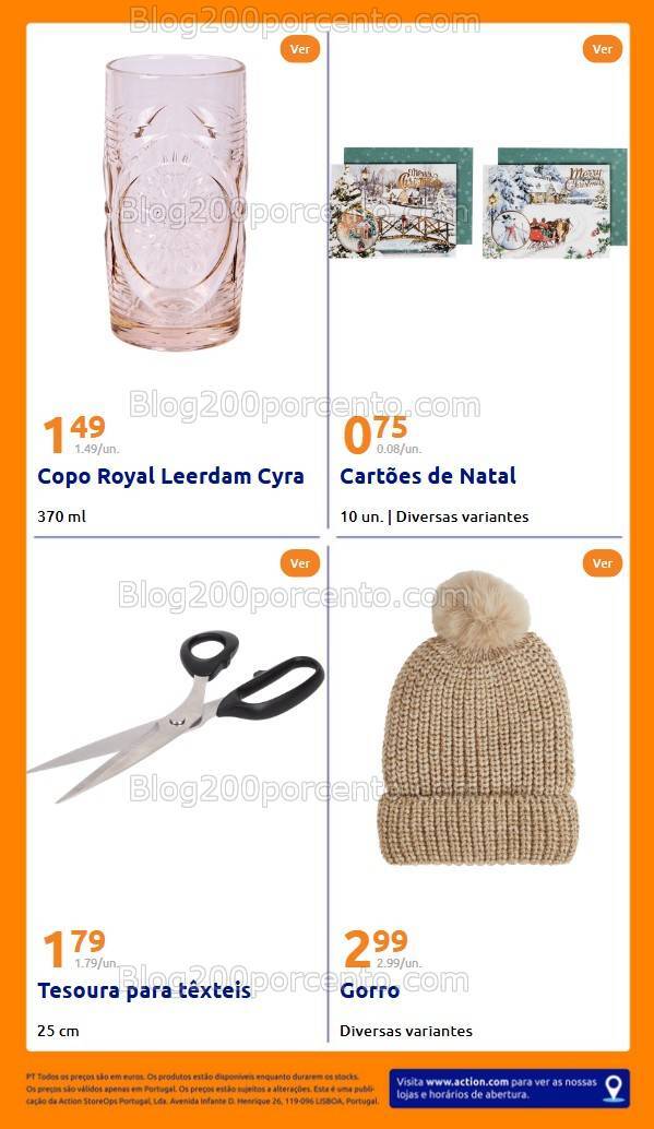 Antevisão Folheto ACTION Promoções de 25 a 31 dezembro