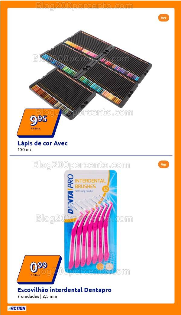 Antevisão Folheto ACTION Promoções de 2 a 8 abril