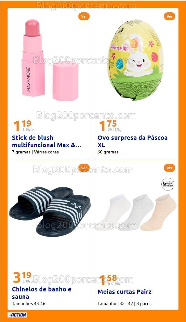 Antevisão Folheto ACTION Promoções de 2 a 8 abril