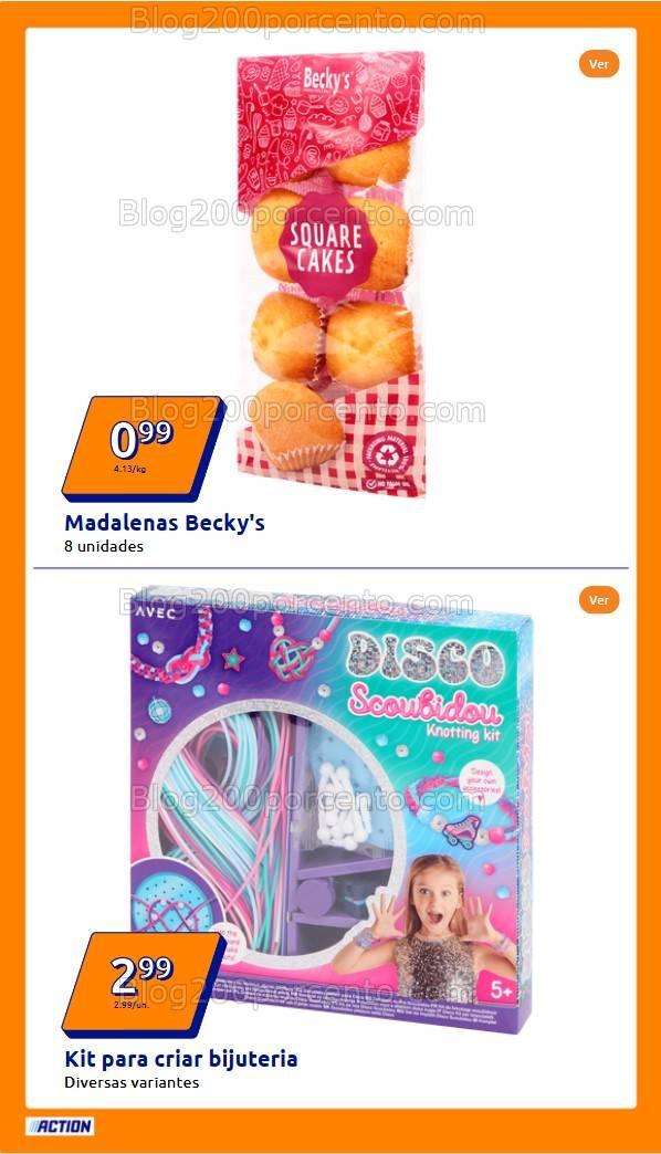 Antevisão Folheto ACTION Promoções de 2 a 8 abril