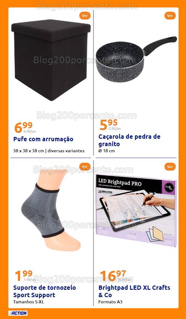 Antevisão Folheto ACTION Promoções de 2 a 8 abril