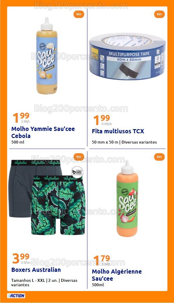 Antevisão Folheto ACTION Promoções de 5 a 11 março