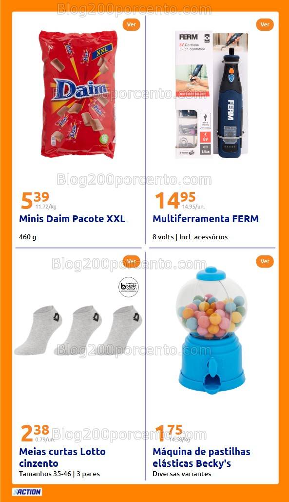 Antevisão Folheto ACTION Promoções de 5 a 11 março