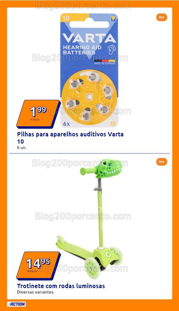 Antevisão Folheto ACTION Promoções de 5 a 11 março