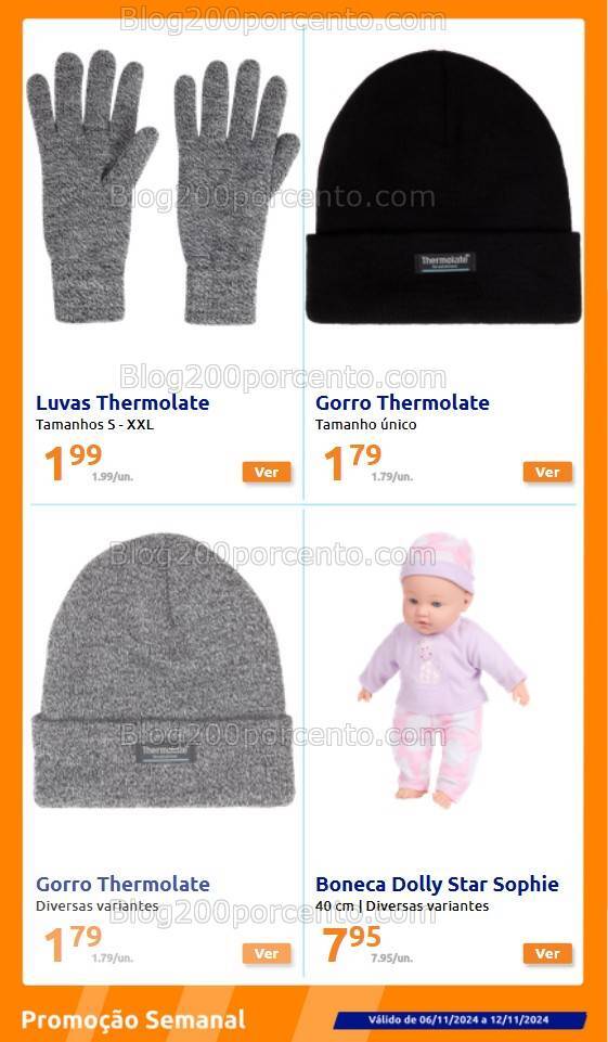 Antevisão Folheto ACTION Promoções de 6 a 12 novembro