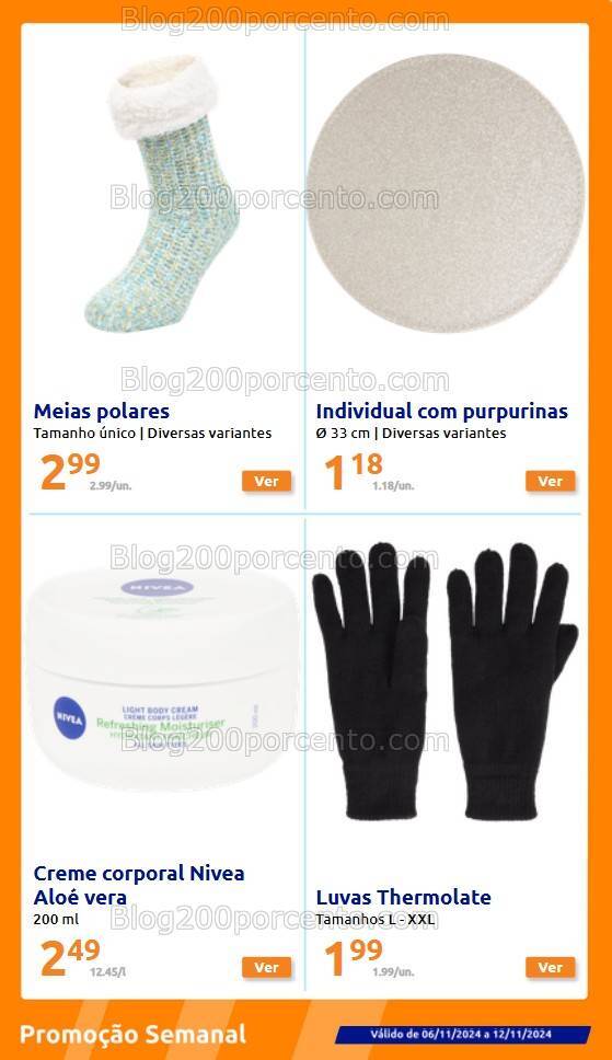 Antevisão Folheto ACTION Promoções de 6 a 12 novembro