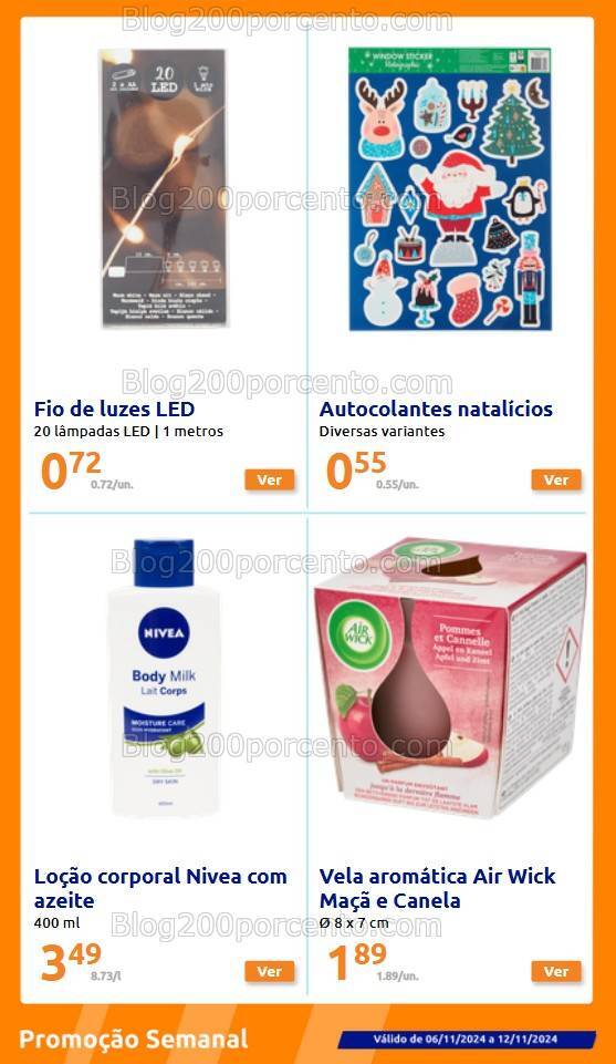 Antevisão Folheto ACTION Promoções de 6 a 12 novembro