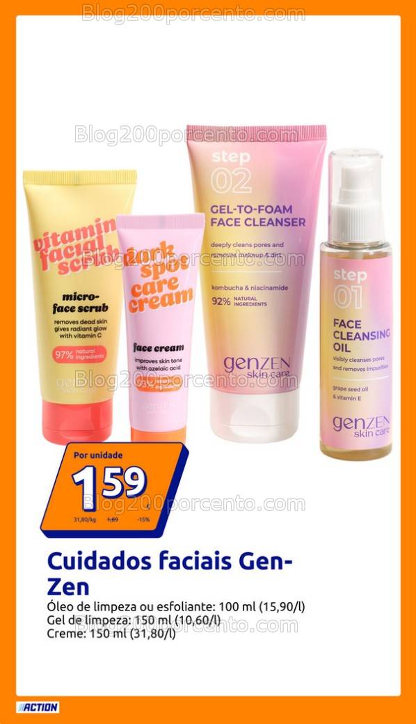 Antevisão Folheto ACTION Promoções de 9 a 15 abril