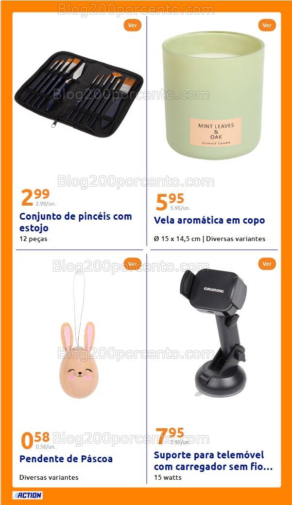 Antevisão Folheto ACTION Promoções de 9 a 15 abril