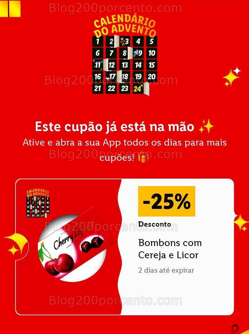 ALERTA - Calendário do Advento LIDL Conheça os descontos - 1 dezembro!