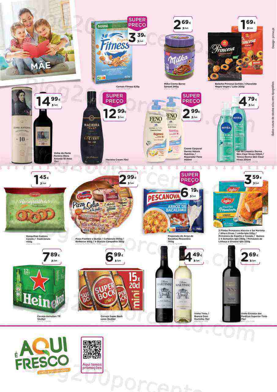 Antevisão Folheto AQUI É FRESCO Promoções 3 a 14 maio