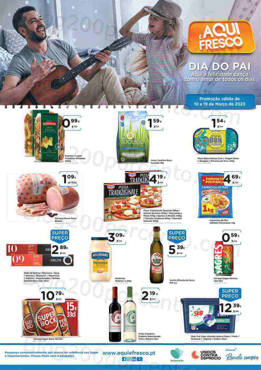 Antevisão Folheto AQUI É FRESCO Promoções de 10 a 19 março