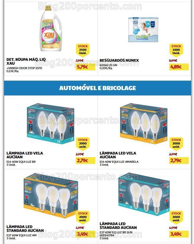 Antevisão Folheto AUCHAN Agora ou Nunca Promoções de 12 a 18 novembro