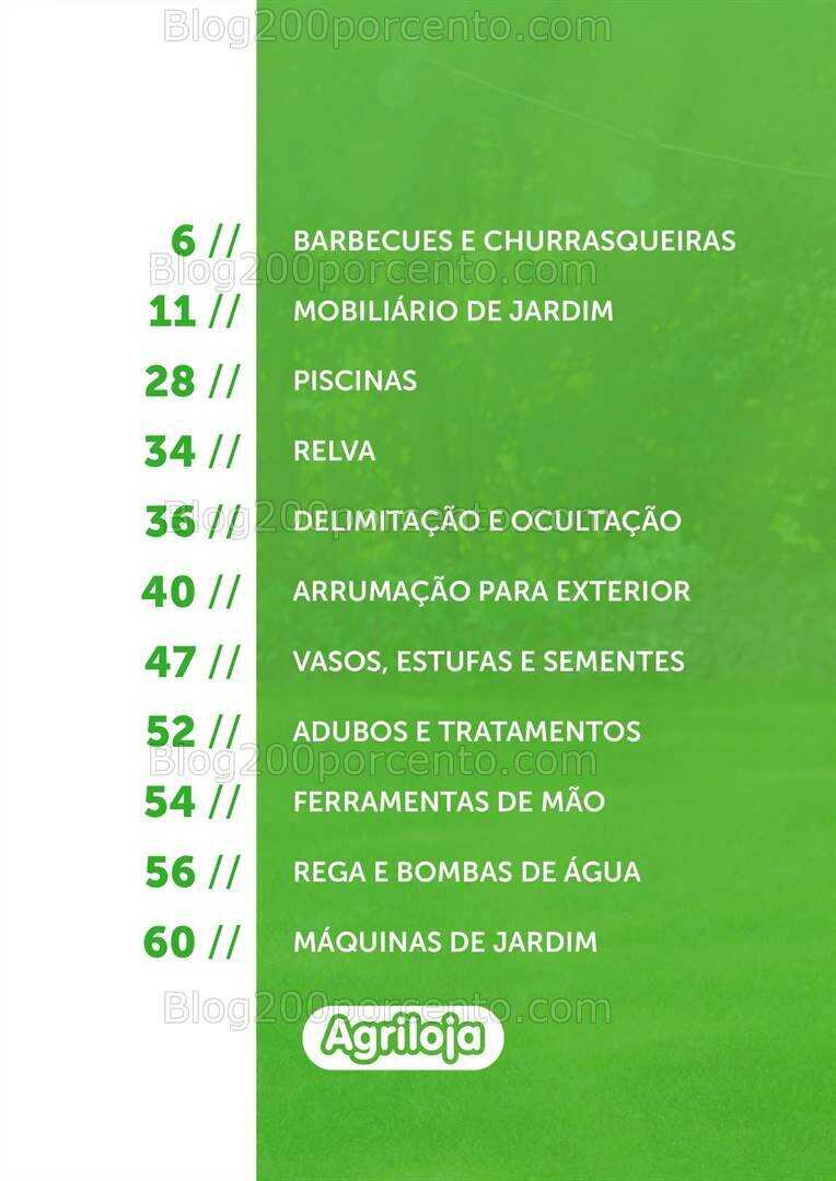 Antevisão Folheto AGRILOJA Catálogo Jardim Promoções até 21 de Julho